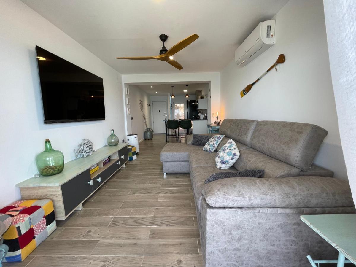 Apartamento Santa Pola Frente Al Mar Bagian luar foto