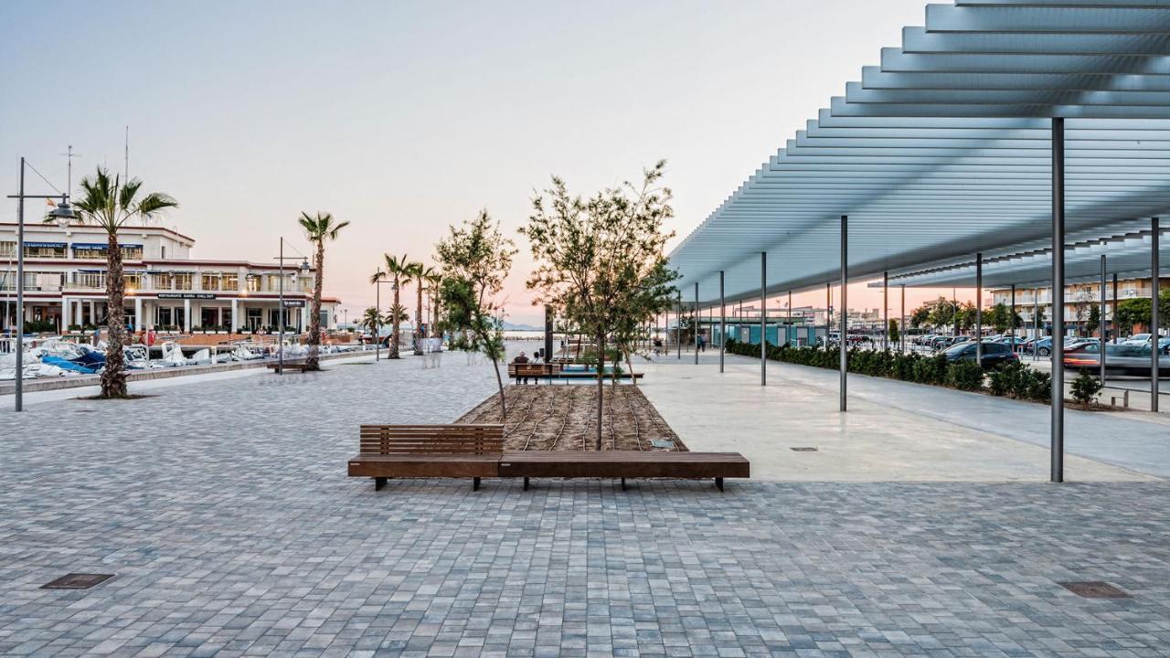 Apartamento Santa Pola Frente Al Mar Bagian luar foto